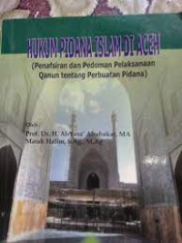 hukum pidana islam di aceh