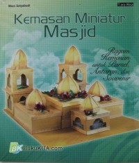 Kemasan Minatur Masjid